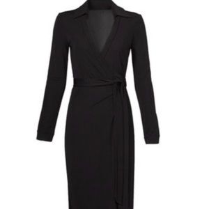 Lane Bryant Collared Faux Wrap Dress